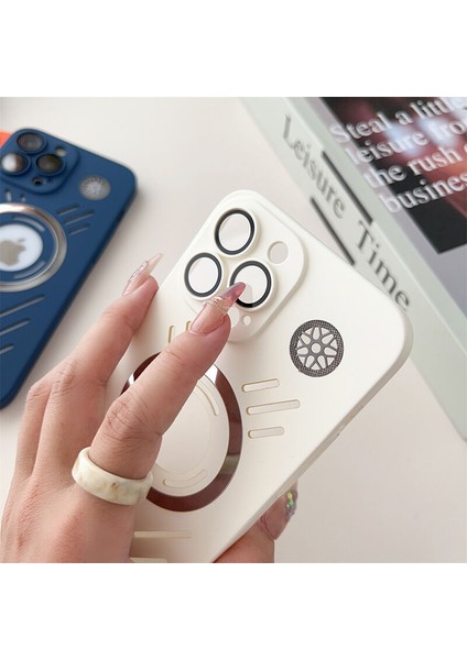 Apple iPhone 14 Kılıf Zebana Elite Cool Magsafe Silikon Kılıf Derin Mor modelleri