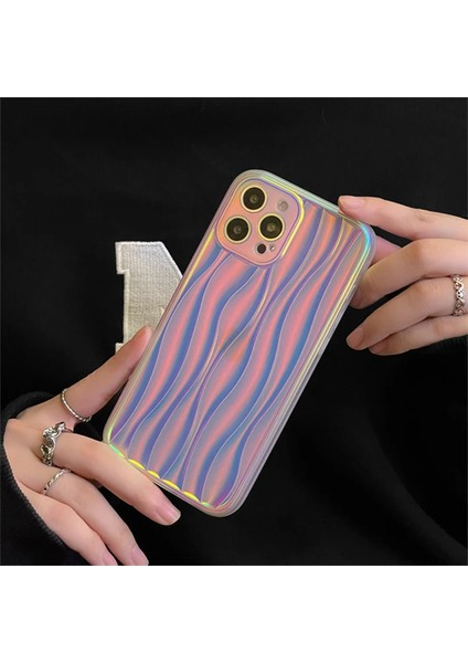 Apple iPhone 14 Pro Max Uyumlu Kılıf Zebana Line Art Silikon Kılıf Gri