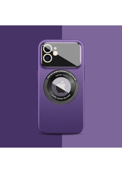 Apple iPhone 11 Kılıf Zebana Lenix Silikon Kılıf (Kablosuz Şarj Destekli) Derin Mor fiyatları