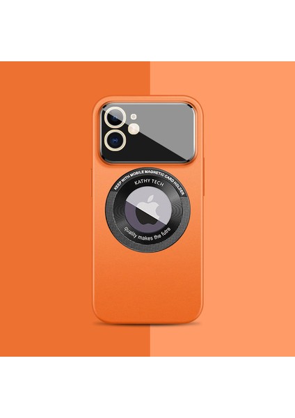 Apple iPhone 11 Kılıf Zebana Lenix Silikon Kılıf (Kablosuz Şarj Destekli) Turuncu fiyatları