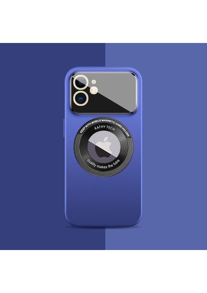 Apple iPhone 11 Kılıf Zebana Lenix Silikon Kılıf (Kablosuz Şarj Destekli) Lacivert