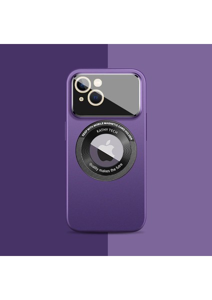Apple iPhone 13 Kılıf Zebana Lenix Silikon Kılıf (Kablosuz Şarj Destekli) Derin Mor fiyatları