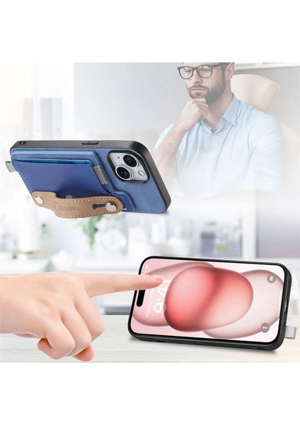 Xiaomi Redmi Note 11 Pro Uyumlu Kılıf Zebana 2in1 Best Deri Kılıf Pembe