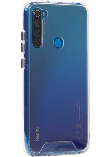 Xiaomi Redmi Note 8 Uyumlu Kılıf Sararmaz Hd Şeffaf Silikon Kılıf Şeffaf