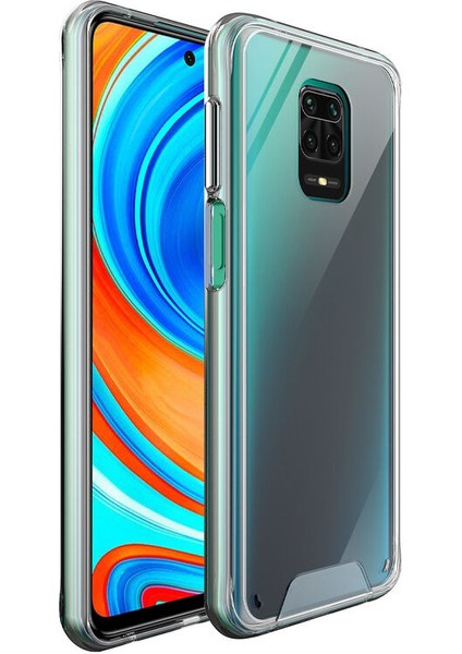 Xiaomi Redmi Note 9 Pro Max Uyumlu Kılıf Sararmaz Hd Şeffaf Silikon Kılıf Şeffaf