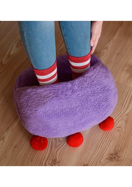 Pandamkee Peluş Ayak Isıtıcısı, Peluş Panduf