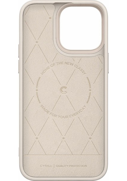 Ciel by CYRILL iPhone 14 Pro Kılıf Kajuk Mag MagSafe özellikli Cream - ACS05027 fırsatları