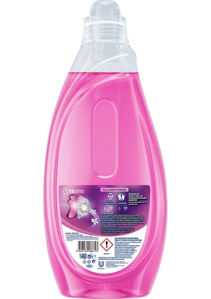 Express Fresh Capcanlı Renkler Renkli ve Siyahlar Sıvı Çamaşır Deterjanı 1480 ml