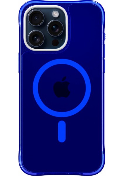 Ciel by CYRILL iPhone 15 Pro ile Uyumlu Kılıf Ultra Sheer Mag MagSafe özellikli Denim - ACS06766