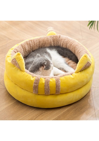 No.3 Tarzı S Beden Sıcak Kedi Yatağı Yumuşak Rahat Kedi Sepeti Kucaklayıcı Kedi Yuvası Çadır Küçük Köpek Matı Çanta Mağara Kediler Yatakları (Yurt Dışından) fiyatları