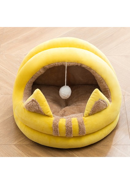 No.3 Tarzı S Beden Sıcak Kedi Yatağı Yumuşak Rahat Kedi Sepeti Kucaklayıcı Kedi Yuvası Çadır Küçük Köpek Matı Çanta Mağara Kediler Yatakları (Yurt Dışından) indirimleri