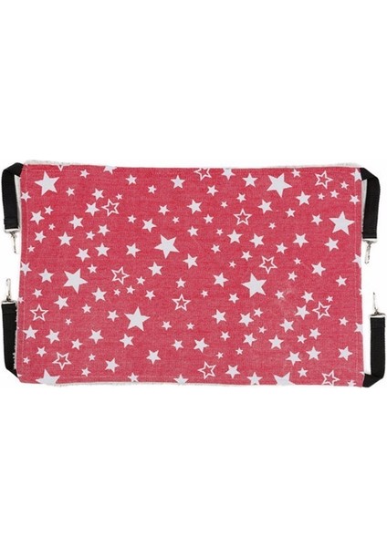 Kırmızı Yıldız Tarzı 53X35CM Sıcak Asılı Kedi Yatağı Mat Yumuşak Kedi Hamak Kış Hamak Pet Yavru Kafes Yatak Kapağı Yastık Hızlı G - - - (Yurt Dışından)