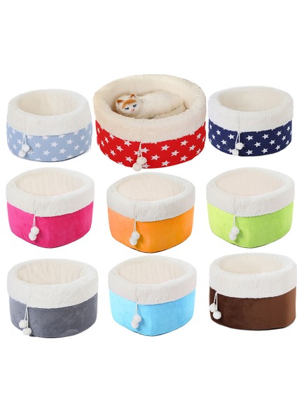 Gül Pembe Tarzı S 40X26CM 2022 Kış Aylarında Kedinizin Konforu Için Derin Uyku Kedi Yatağı Küçük Mat Sepeti Ürünleri Evcil Hayvanlar Çadır Rahat Mağara Kedi Yatakları Iç Mekan (Yurt Dışından) fiyatları