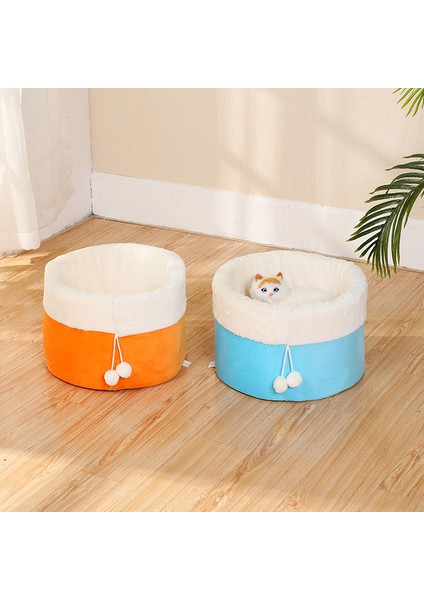 Gül Pembe Tarzı S 40X26CM 2022 Kış Aylarında Kedinizin Konforu Için Derin Uyku Kedi Yatağı Küçük Mat Sepeti Ürünleri Evcil Hayvanlar Çadır Rahat Mağara Kedi Yatakları Iç Mekan (Yurt Dışından) modelleri