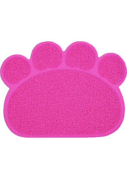 No.5 Tarzı Su Geçirmez Evcil Hayvan Kedi Kumu Matı Sevimli Pençe Şekli Tuvalet Ped Pvc Kolay Temizleme Çift Katmanlı Kediler Tuvalet Matları Için Evcil Hayvan Kedi Malzemeleri (Yurt Dışından)