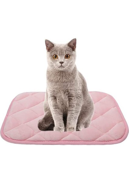 Pembe Evcil Hayvan Yatak Stili S(55X33CM) Furrybaby Pet Kedi Matı Yumuşak Kafes Matları Kaymaz Tabanlı Yıkanabilir Evcil Hayvan Yastığı Köpek Yatma Kedi Aksesuarları Gatos (Yurt Dışından)