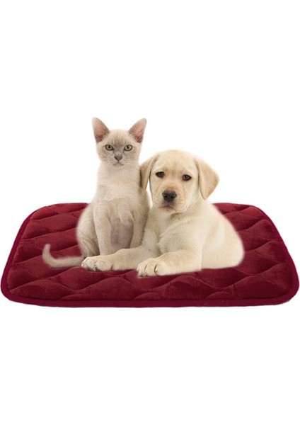 Pembe Evcil Hayvan Yatak Stili S(55X33CM) Furrybaby Pet Kedi Matı Yumuşak Kafes Matları Kaymaz Tabanlı Yıkanabilir Evcil Hayvan Yastığı Köpek Yatma Kedi Aksesuarları Gatos (Yurt Dışından) fırsatları