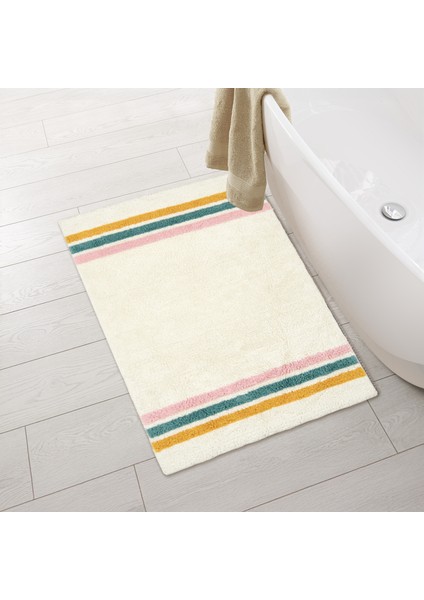Soft Sofia Banyo Paspası - Beyaz - 60X100 cm