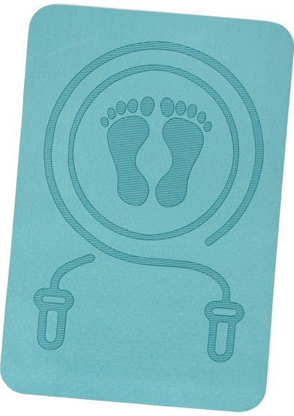 Atlama Ipi Mat Kaymaz Fitness Egzersiz Minderi Ev Spor Salonu Egzersizi Için Mavi 0.6 Kalın (Yurt Dışından) indirimleri