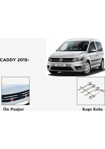 Aksesuar Caddy 2015- Ön Panjur-Kapı Kolu Set