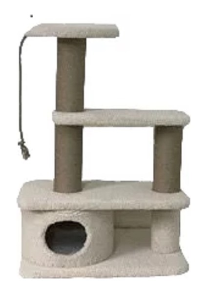Kedi Evi Yuvalı Tırmalama