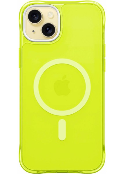 Ciel by CYRILL iPhone 15 Kılıf Ultra Sheer Mag MagSafe özellikli Lime - ACS06828