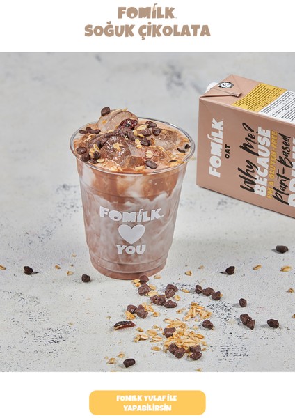 Yulaf Sütü 1 L X4 Bitkisel Bazlı Laktozsuz Vegan