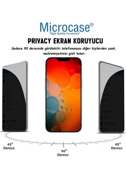 Xiaomi Mi 15 Pro ile Uyumlu Privacy Gizlilik Filtreli Hayalet Nano Ekran Koruyucu - EKM110 fırsatları