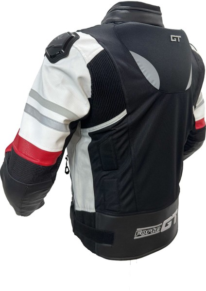2003001 Tıtan Red Black Korumalı Hörgüçlü Mont