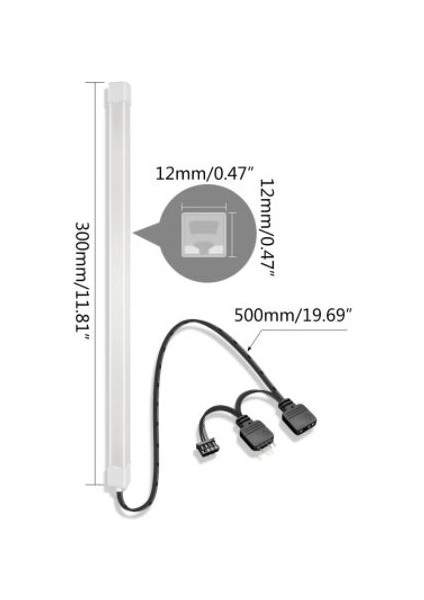 Coolmoon F300 - Argb Silikon LED