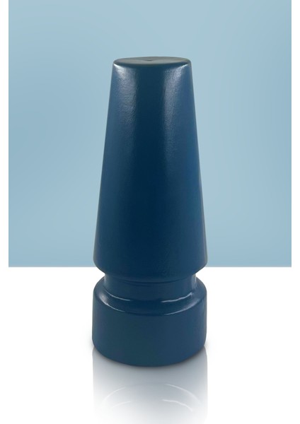 Rumy Seramik Vazo - Dekoratif Ev Aksesuarı - Derin Mavi - 26 cm * 11 cm
