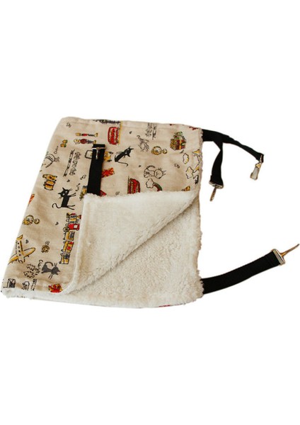 Karikatür Tarzı 53X35CM Sıcak Asılı Kedi Yatağı Mat Yumuşak Kedi Hamak Kış Hamak Pet Yavru Kafes Yatak Kapağı Yastık Hızlı G - - - (Yurt Dışından)