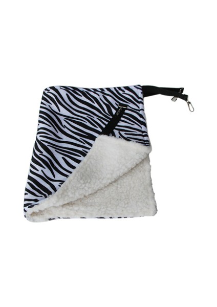 Zebra Stili S Beden Sıcak Asılı Kedi Yatağı Matı Pet Kedi Kafesi Yumuşak Kedi Hamak Kapak Yastık Köpek Kedi Kafesi Yatak Pet Malzemeleri 4 Renk (Yurt Dışından)