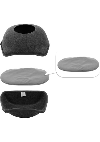 Açık Gri Tarzı Yüksek Kaliteli Kedi Mağara Kedi Yatağı Kedi Yatağı Kediler Evcil Hayvanlar Için Koyu Gri Mavi Pembe Açık Gri Kahverengi Rengi (Yurt Dışından) indirimleri