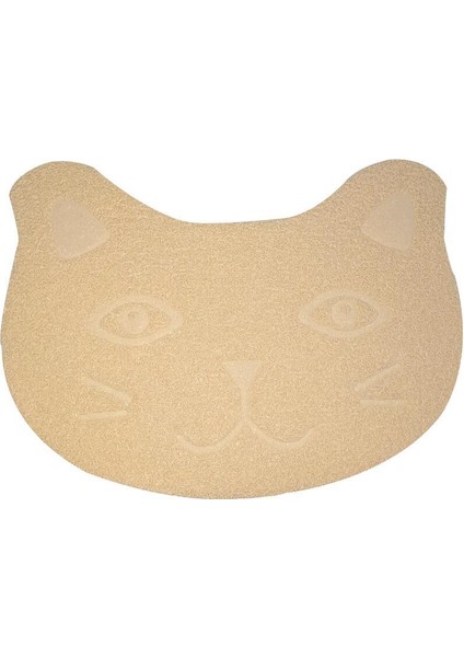 Haki Stili 40X30CM Kedi Kumu Matı Pati Baskılı Mama Tabak Altlığı Kedi Yatağı Pedleri Kaymaz Su Geçirmez Kedi Tuzağı Matları Kedi Aksesuarları (Yurt Dışından)