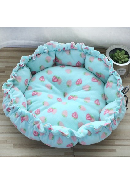 No.13 Tarzı 70CM Dış Çap Süper Yumuşak Sıcak Kedi Yatağı Ayarlanabilir Köpek Matı Pet Yatma Sepeti Yuvarlak Puf Kafes Hafif Rahat Dokunuş 17 Renk (Yurt Dışından)