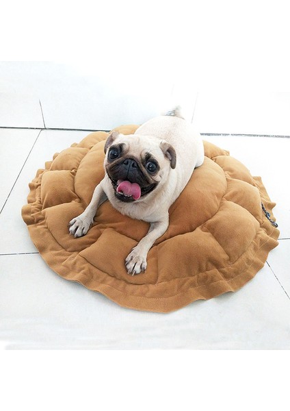 No.3 Tarzı 55CM Dış Çap Köpek Kedisi Yatağı Yumuşak Sıcak Kedi Sepeti Ayarlanabilir Köpek Matı Yuvarlak Puf Kedi Yastığı Kedi Aksesuarları Pet Malzemeleri (Yurt Dışından) indirimleri