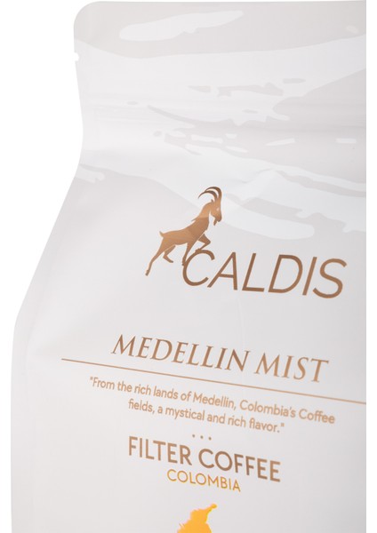 Medellin Mist™ 250 gr 4'lü Set Kolombiya Yöresel Öğütülmüş Filtre Kahve