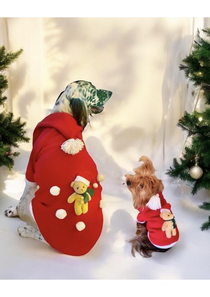 My Teddy Noel Kapşonlu Köpek Süeteri, Köpek Kıayafeti