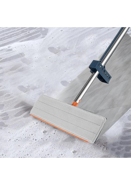 Mop ve Katlanabilir Kova Seti - Mikrofiber, Paslanmaz Çelik, 360° Döner Başlıklı fırsatları