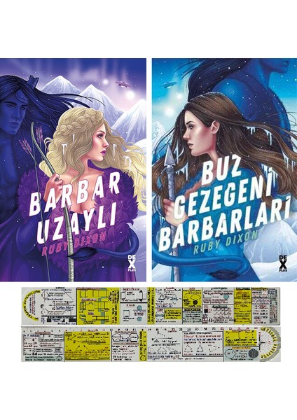 Buz Gezegeni Barbarları - Barbar Uzaylı 2 Kitap - Ruby Dixon – Matematik Öğreten Cetvel