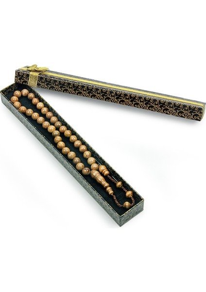 Kördiken Ağacı Küre Kesim Tesbih - 33' Lü - 10 mm