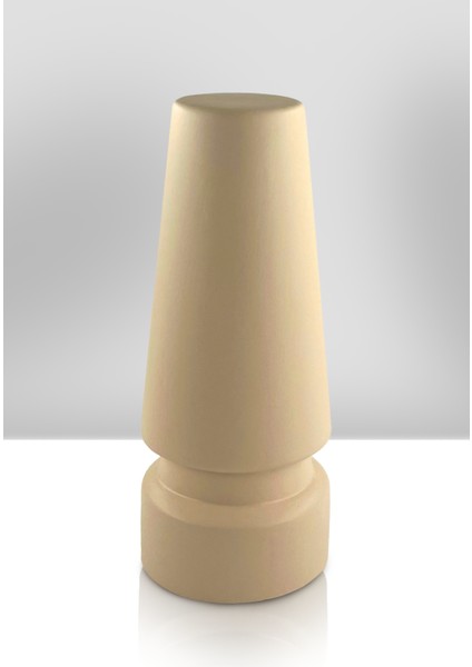 Rumy Seramik Vazo - Dekoratif Ev Aksesuarı - Bej - 26 cm * 11 cm modelleri