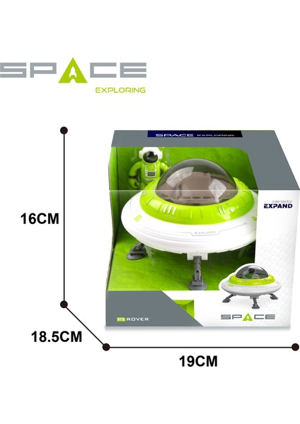 Uzay Keşif Aracı Astronotlu Ufo Kapsülü Oyuncak