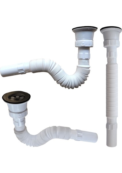 Körüklü Lavabo Sifonu