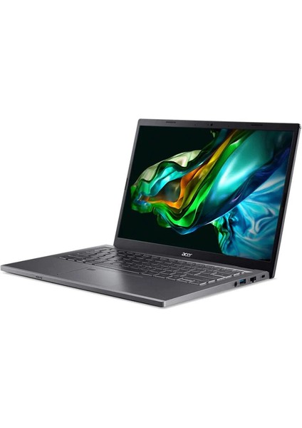 Aspire 5 A514 Intel Core I5 1335U 16GB 512GB SSD RTX2050 4gb 14" Windows 11 Home Dizüstü Bilgisayar - Webzone Çanta WZ02