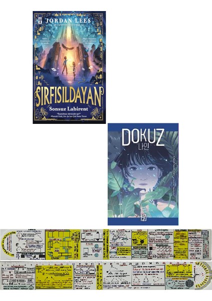 Sır fısıldayan Sonsuz Labirent / Dokuz + Mat. Öğreten Cetvel