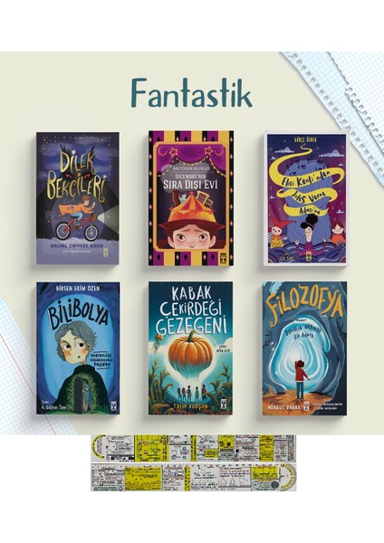 Fantastik Kitaplar 6'lı Set / 10+ Yaş - Mat. Öğreten Cetvel