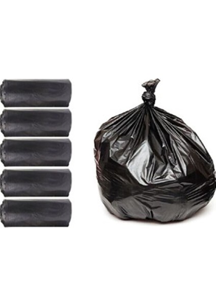Florex standart Büyük Boy (65X80CM) Çöp Poşeti x 5 Rulo 50 Adet