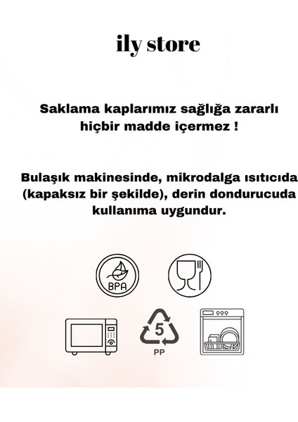 5'li Set Yuvarlak, Kapaklı Saklama Kabı, Hamur Leğeni, Erzak Kabı, (6L + 4L + 2,5L + 1,2L + 0,6L), (5 ADET), Pudra Rengi